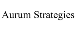 AURUM STRATEGIES trademark