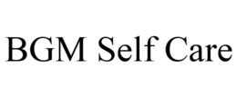 BGM SELF CARE trademark