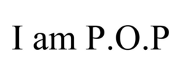 I AM P.O.P trademark