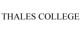 THALES COLLEGE trademark