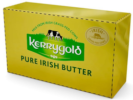 MILK FROM IRISH GRASS-FED COWS KERRYGOLD PURE IRISH BUTTER IRISH GRASS-FED COWS trademark