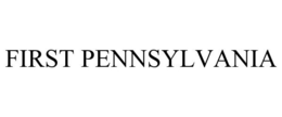 FIRST PENNSYLVANIA trademark