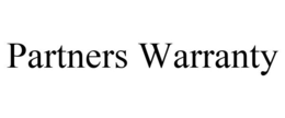 PARTNERS WARRANTY trademark