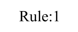 RULE:1 trademark