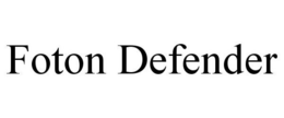 FOTON DEFENDER trademark