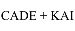 CADE + KAI trademark