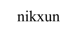 NIKXUN trademark