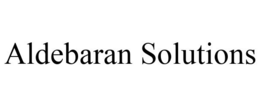 ALDEBARAN SOLUTIONS trademark