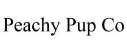 PEACHY PUP CO trademark