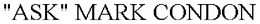 "ASK" MARK CONDON trademark