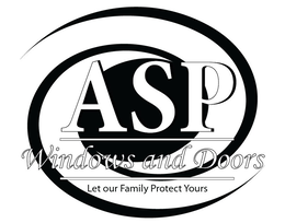 ASP WINDOWS AND DOORS LET OUR FAMILY PROTECT YOURS trademark