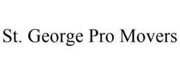 ST. GEORGE PRO MOVERS trademark