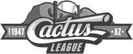 CACTUS LEAGUE EST 1947 AZ trademark