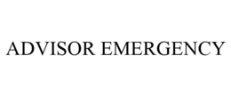 ADVISOR EMERGENCY trademark