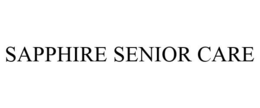 SAPPHIRE SENIOR CARE trademark