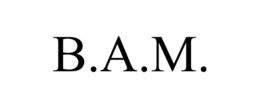 B.A.M. trademark