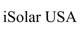 ISOLAR USA trademark
