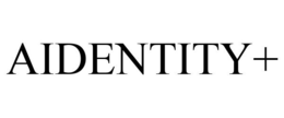 AIDENTITY+ trademark