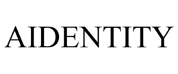 AIDENTITY trademark