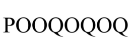 POOQOQOQ trademark
