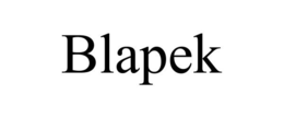 BLAPEK trademark