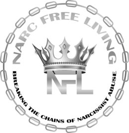 NARC FREE LIVING NFL BREAKING THE CHAINS OF NARCISSIST ABUSE trademark