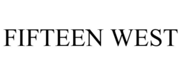 FIFTEEN WEST trademark