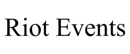 RIOT EVENTS trademark