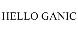 HELLO GANIC trademark
