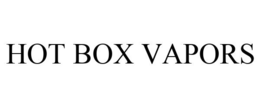 HOT BOX VAPORS trademark