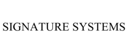 SIGNATURE SYSTEMS trademark
