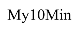 MY10MIN trademark