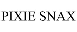 PIXIE SNAX trademark