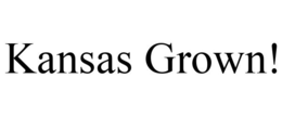 KANSAS GROWN! trademark