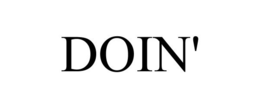 DOIN' trademark