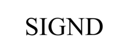 SIGND trademark