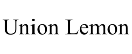 UNION LEMON trademark