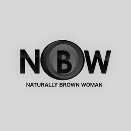 NBW NATURALLY BROWN WOMAN trademark
