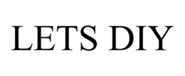 LETS DIY trademark