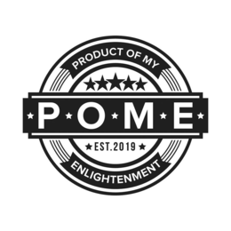 P O M E PRODUCT OF MY ENLIGHTENMENT EST. 2019 trademark
