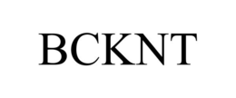 BCKNT trademark