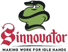 SINNOVATOR MAKING WORK FOR IDLE HANDS trademark