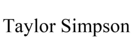 TAYLOR SIMPSON trademark