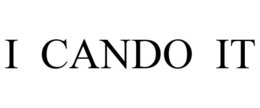 I CANDO IT trademark