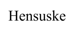 HENSUSKE trademark