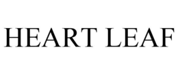 HEART LEAF trademark
