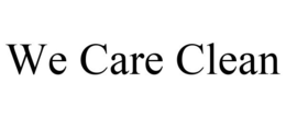 WE CARE CLEAN trademark
