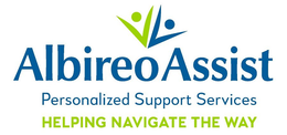 VV ALBIREOASSIST PERSONALIZED SUPPORT SERVICES HELPING NAVIGATE THE WAY trademark