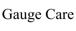 GAUGE CARE trademark