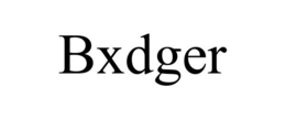 BXDGER trademark